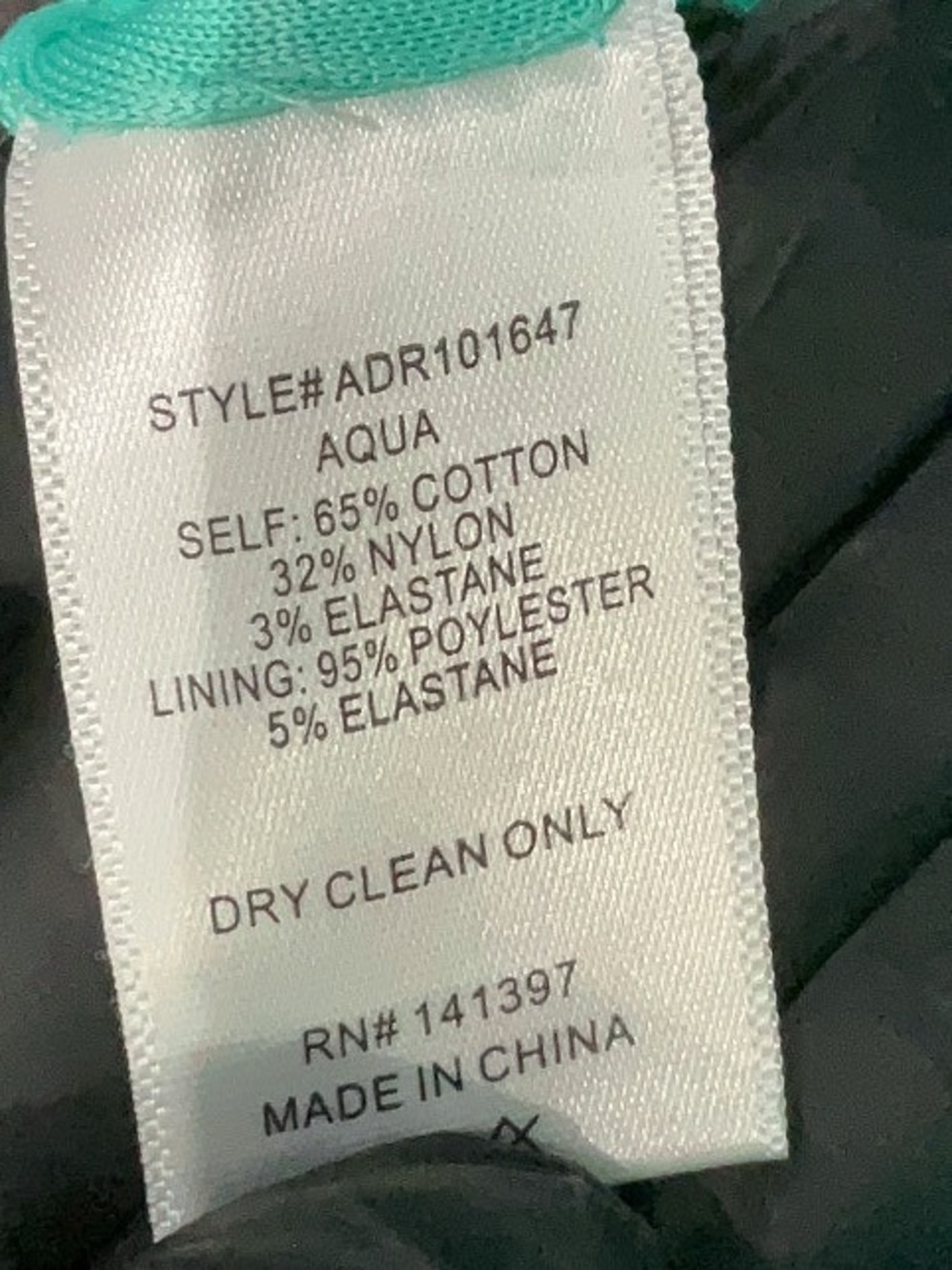 ASTR THE LABEL Turquoise Ruched Square-Neck Dress - Picture 6 of 9
